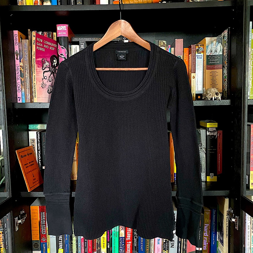 Calvin Klein vintage 90’s long Sleeve Thermal Knit